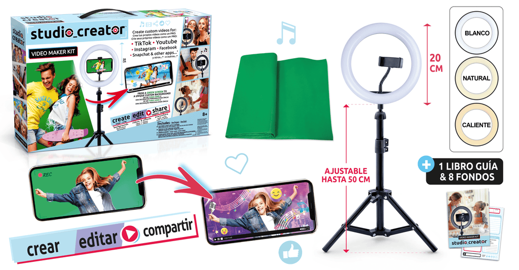 Video Maker Kit - Studio Creator - INF001 - CanalToys