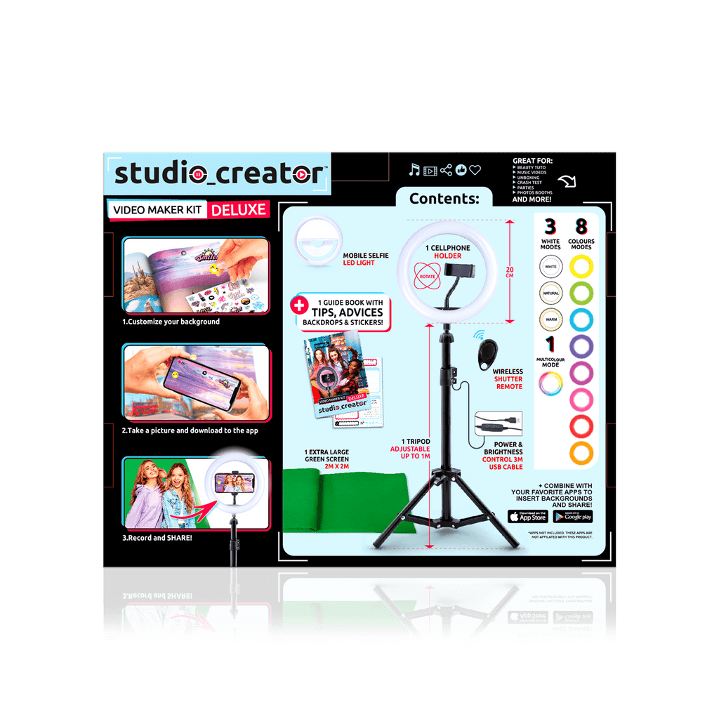 Studio Creator DeLuxe - Video Maker Kit DeLuxe - Studio Creator - INF003 - CanalToys