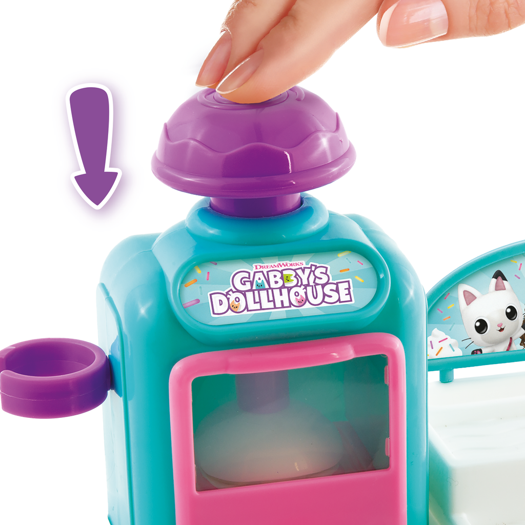 La Pastelería de Gabby - Cakey Cat's Kitchen in Dough - La Casa de muñecas de Gabby - GAB022 - CanalToys