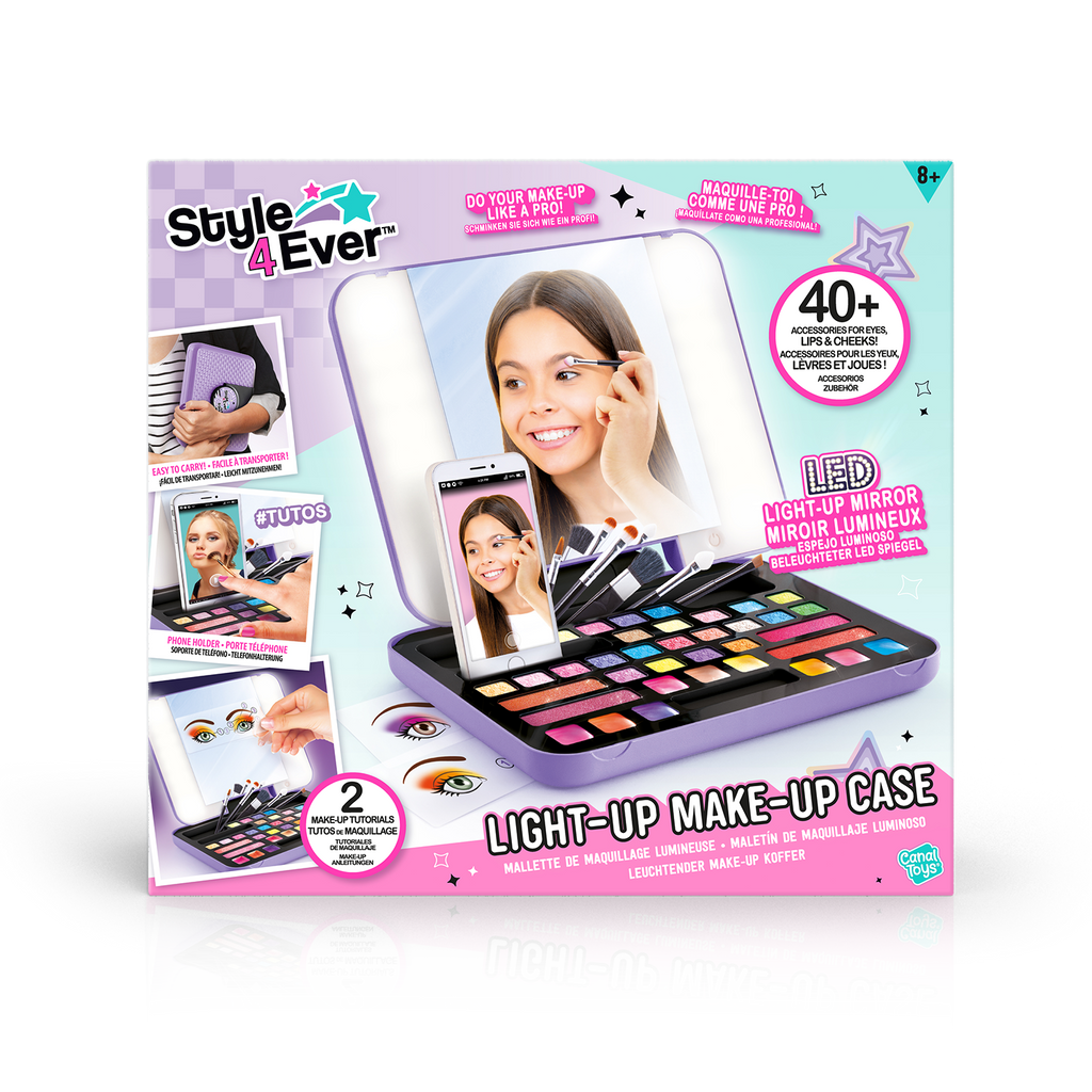 Maletín LED de Maquillaje - LED Make-Up Case - Style 4Ever - OFG247 - CanalToys