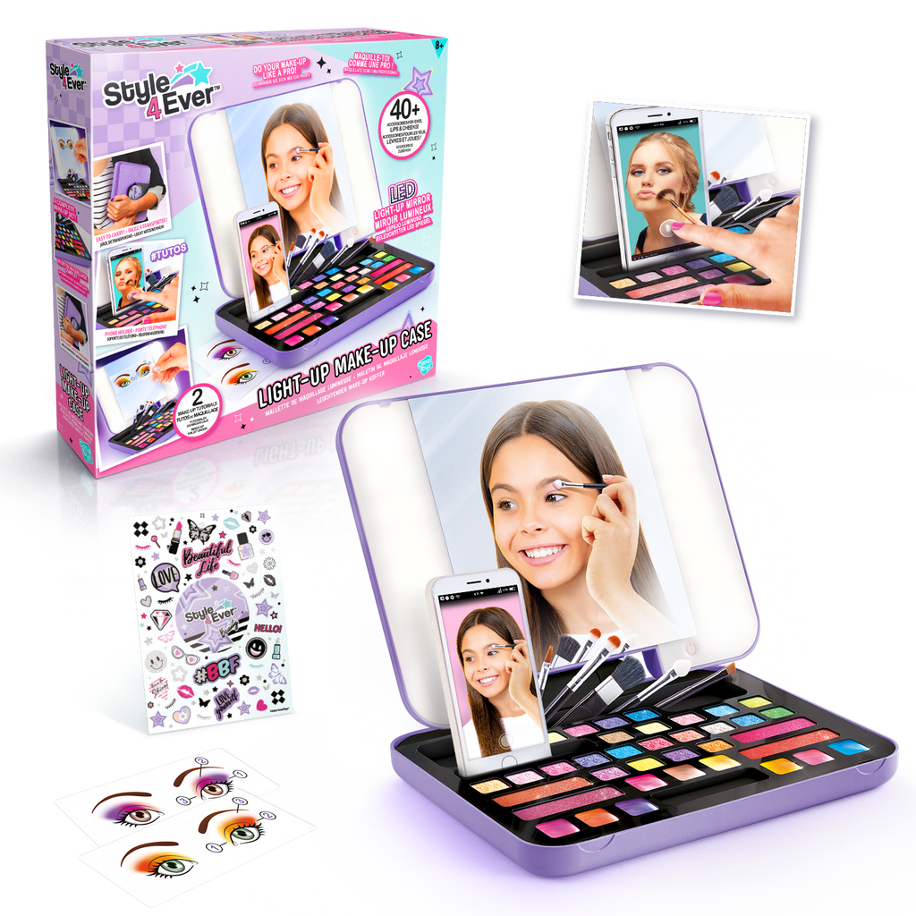 Maletín LED de Maquillaje - LED Make-Up Case - Style 4Ever - OFG247 - CanalToys