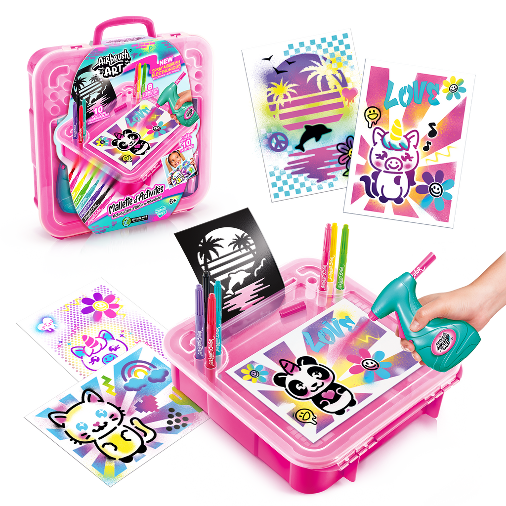 Maletín de Actividades - Activity Case - Airbrush Art - AIR017 - CanalToys