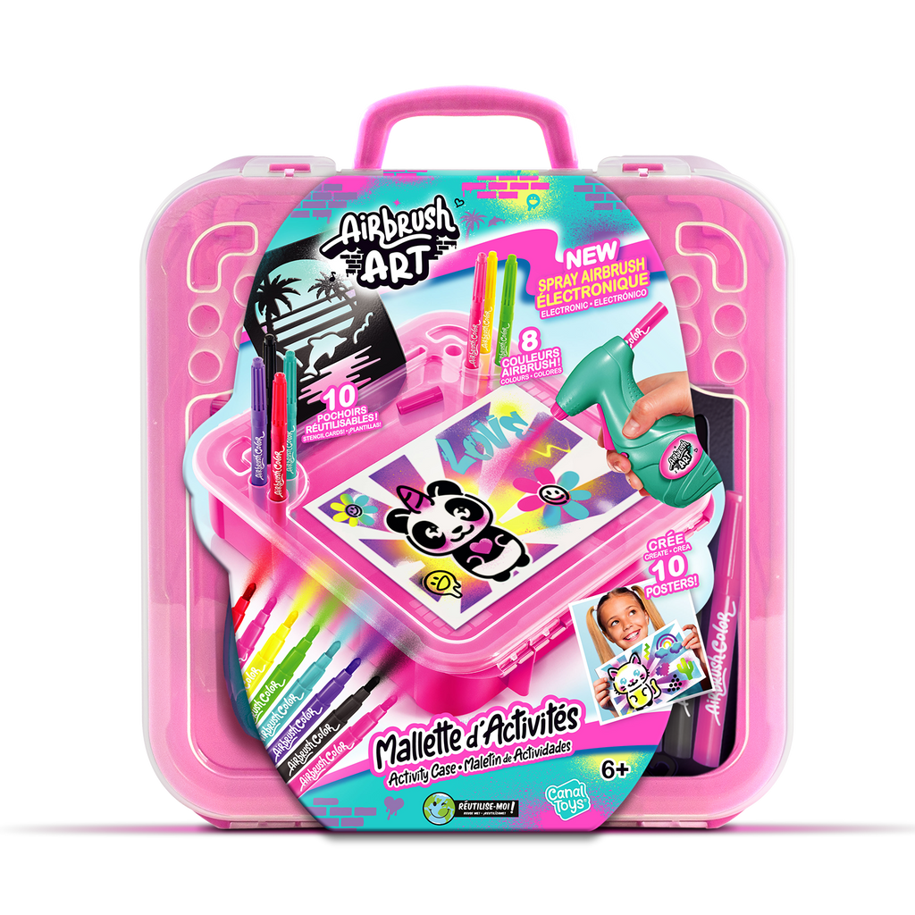 Maletín de Actividades - Activity Case - Airbrush Art - AIR017 - CanalToys