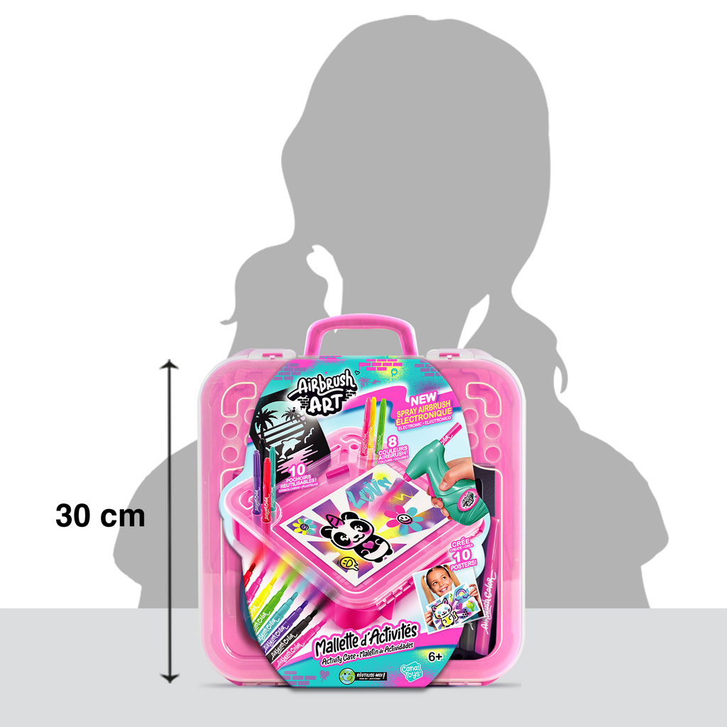 Maletín de Actividades - Activity Case - Airbrush Art - AIR017 - CanalToys