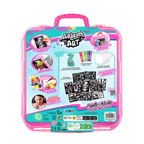 Maletín de Actividades - Activity Case - Airbrush Art - AIR017 - CanalToys