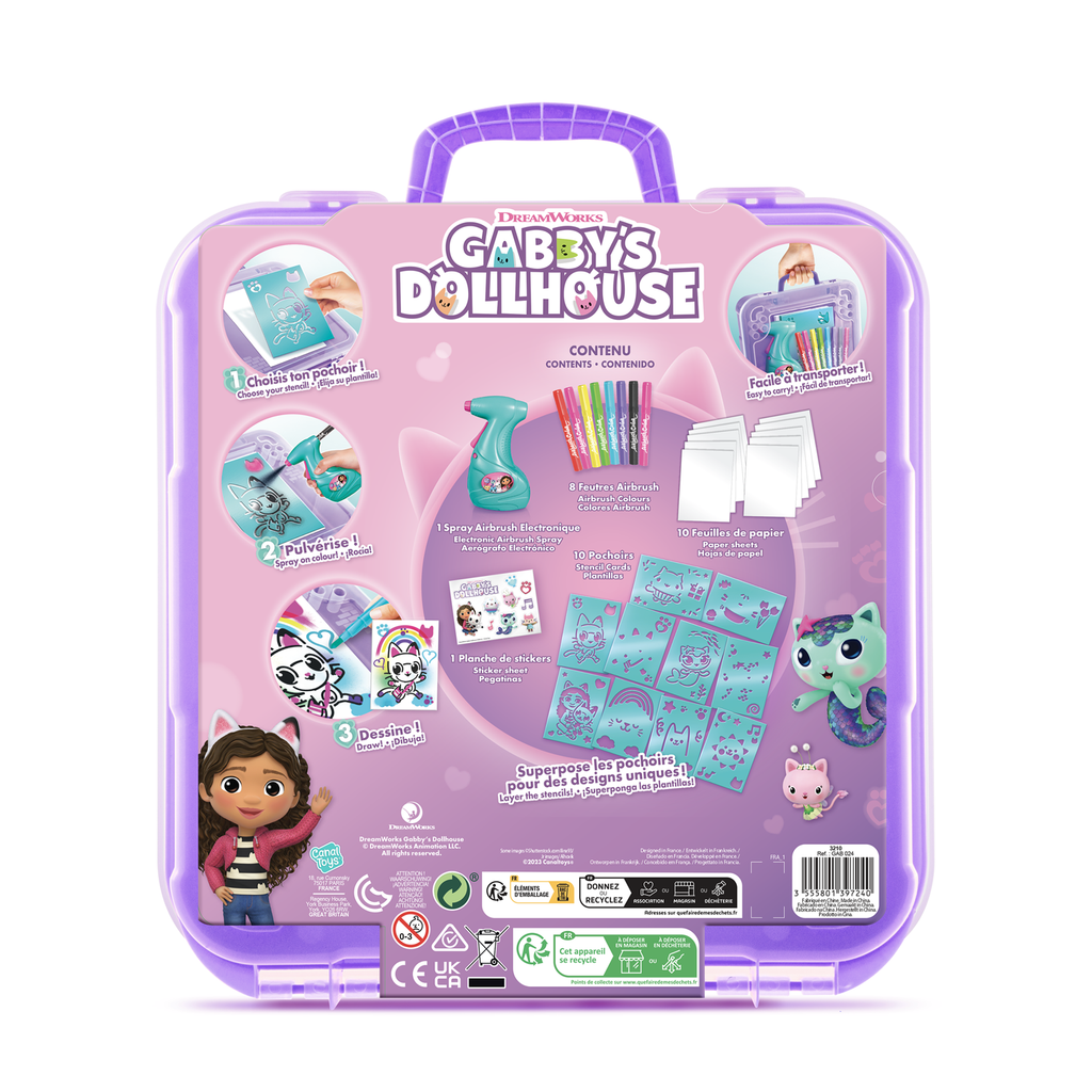 Maletín de Actividades de Gaby - Gabby's Activity Case - La Casa de muñecas de Gabby - GAB024 - CanalToys