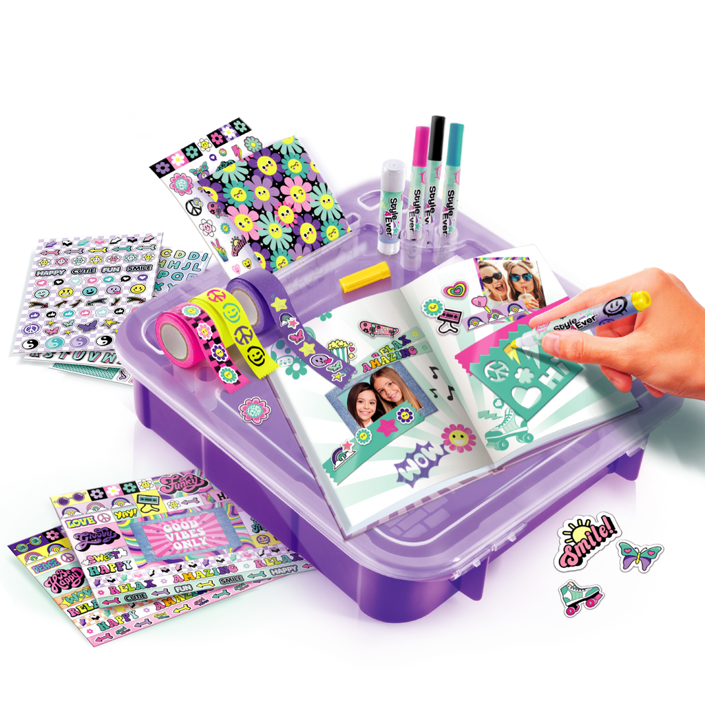 Maletín de Decoración con Diario - Scrapbooking Mega Case - Style 4 Ever - OFG289 - CanalToys