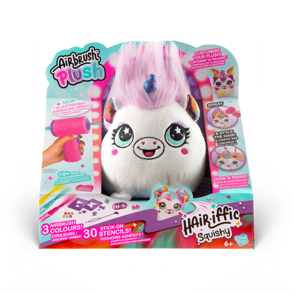 Mascotas Pelomenal - Airbrush Plush - AIR040 - CanalToys