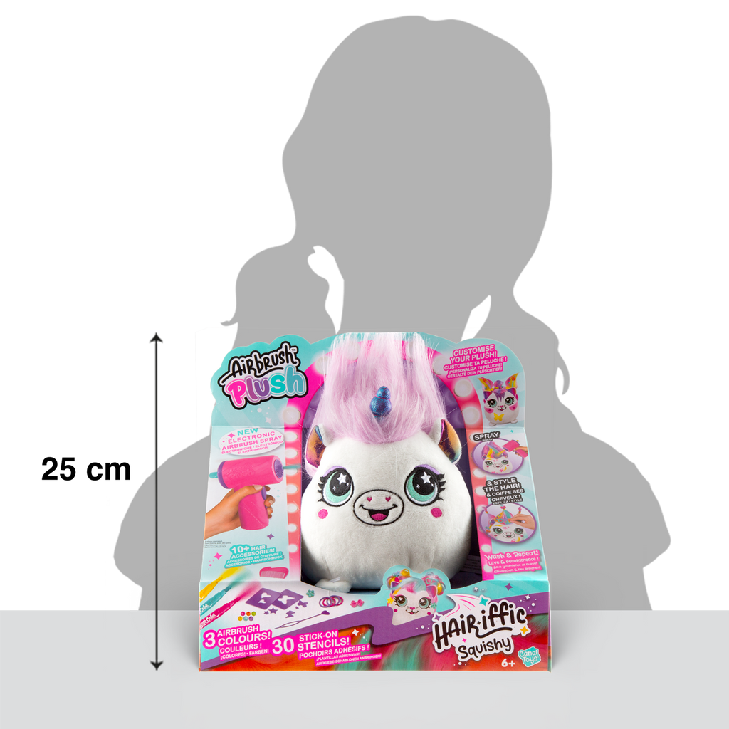 Mascotas Pelomenal - Airbrush Plush - AIR040 - CanalToys