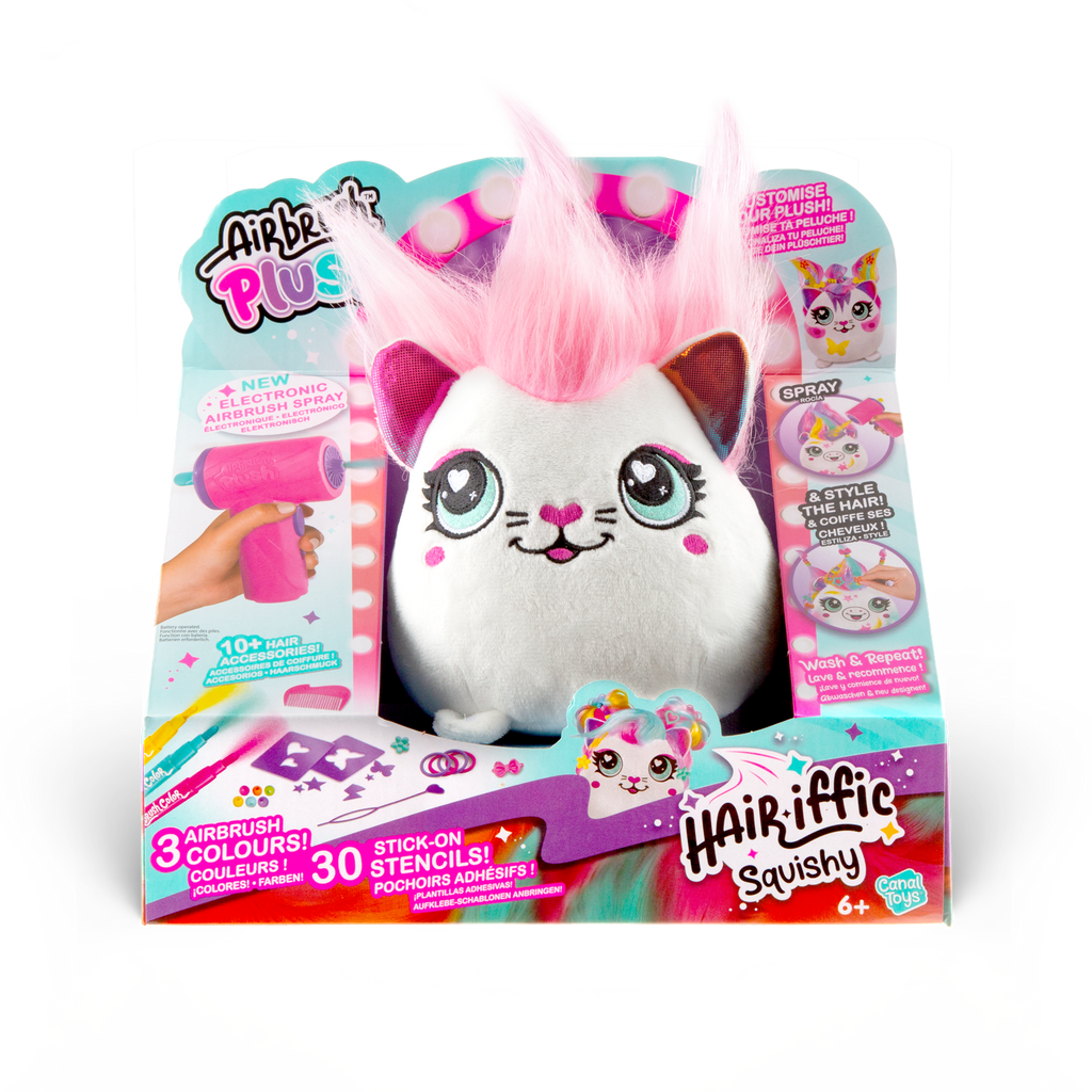 Mascotas Pelomenal - Airbrush Plush - AIR040 - CanalToys