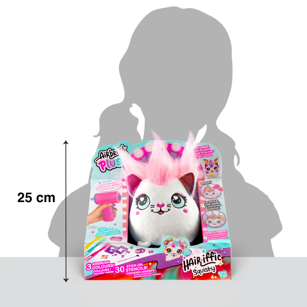 Mascotas Pelomenal - Airbrush Plush - AIR040 - CanalToys