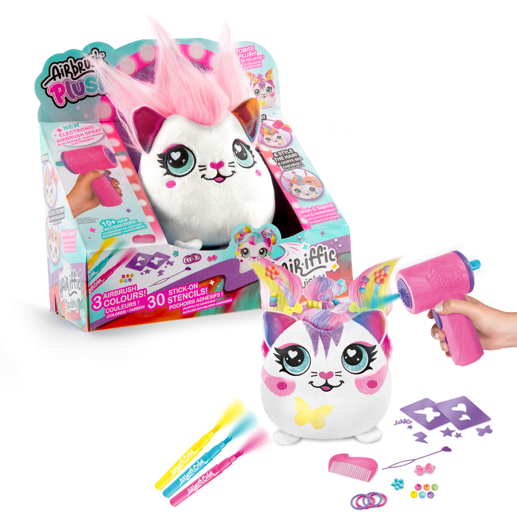 Mascotas Pelomenal - Airbrush Plush - AIR040 - CanalToys