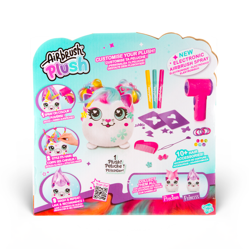 Mascotas Pelomenal - Airbrush Plush - AIR040 - CanalToys