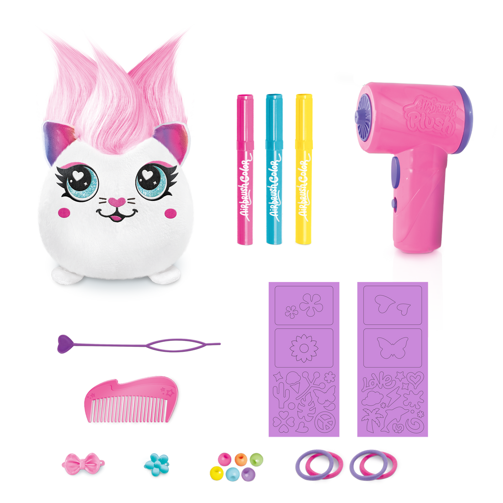 Mascotas Pelomenal - Airbrush Plush - AIR040 - CanalToys