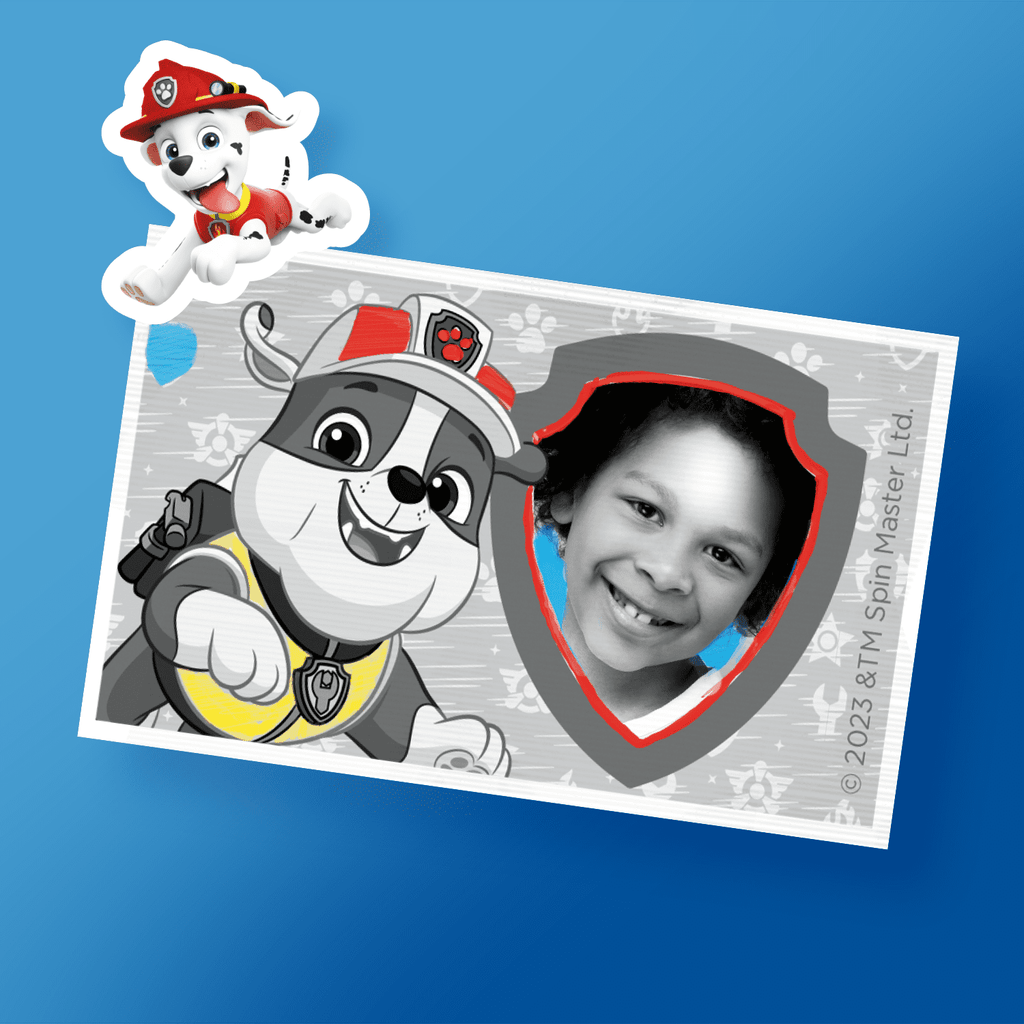 Mi Primera Cámara de Impresión Instantánea de la Patrulla Canina sin Tinta con 4 Rollos de Papel y 4 rotuladores - My First Instant Camera Paw Patrol - Paw Patrol - PPC037 - CanalToys