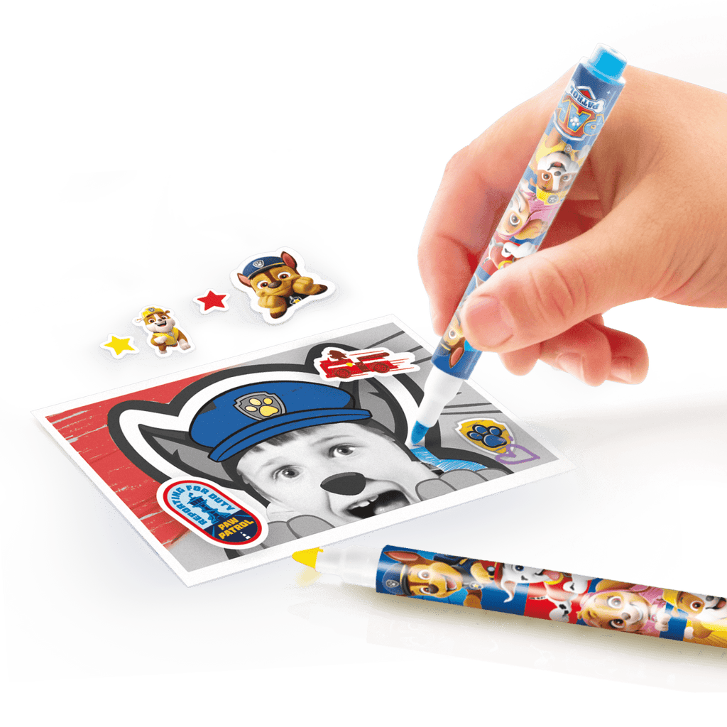 Mi Primera Cámara de Impresión Instantánea de la Patrulla Canina sin Tinta con 4 Rollos de Papel y 4 rotuladores - My First Instant Camera Paw Patrol - Paw Patrol - PPC037 - CanalToys