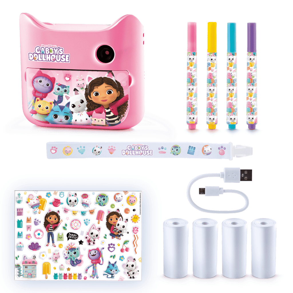 Mi primera Cámara Instantánea de Fotos - My First Instant Camera Gabby's DollHouse - La Casa de Muñecas de Gabby - GAB005 - CanalToys