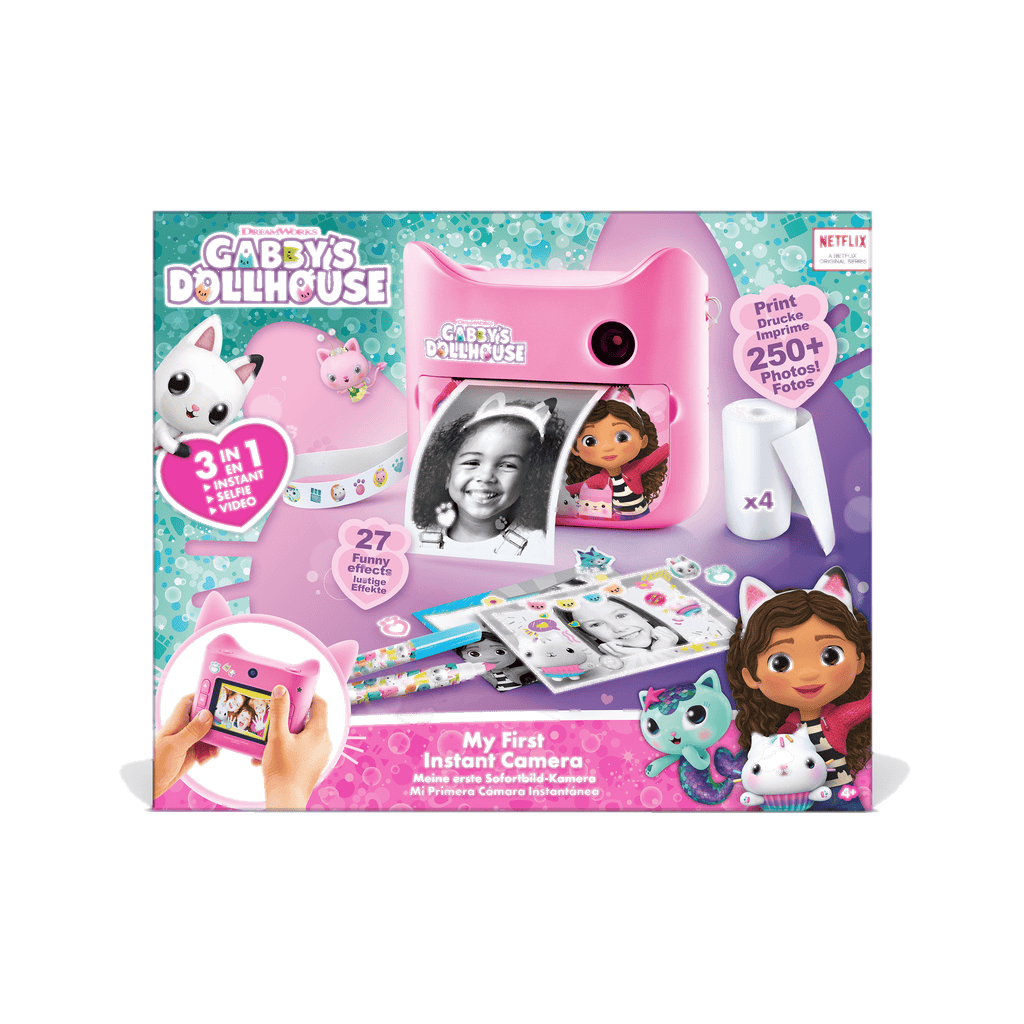Mi primera Cámara Instantánea de Fotos - My First Instant Camera Gabby's DollHouse - La Casa de Muñecas de Gabby - GAB005 - CanalToys