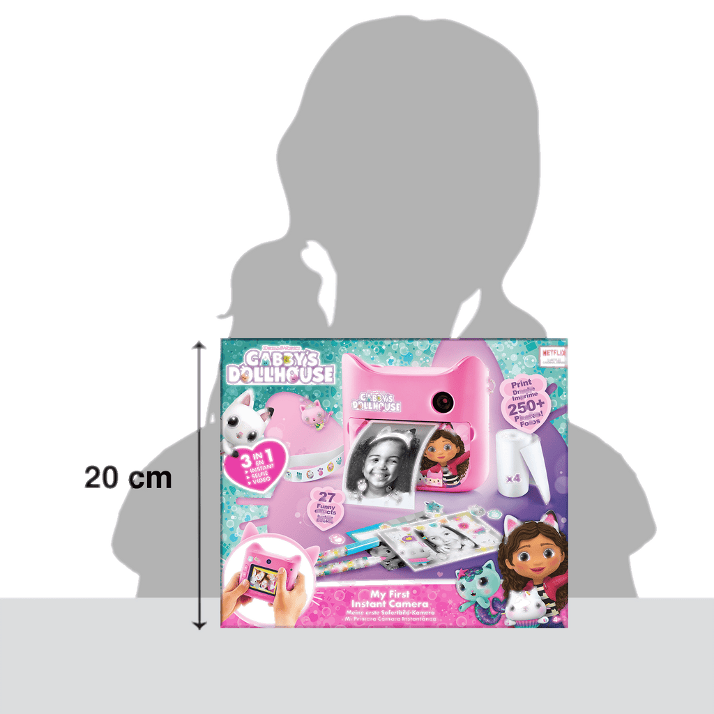 Mi primera Cámara Instantánea de Fotos - My First Instant Camera Gabby's DollHouse - La Casa de Muñecas de Gabby - GAB005 - CanalToys