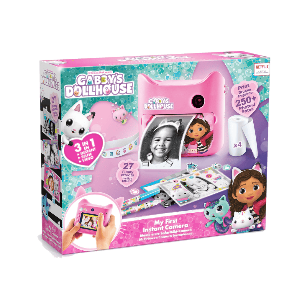 Mi primera Cámara Instantánea de Fotos - My First Instant Camera Gabby's DollHouse - La Casa de Muñecas de Gabby - GAB005 - CanalToys