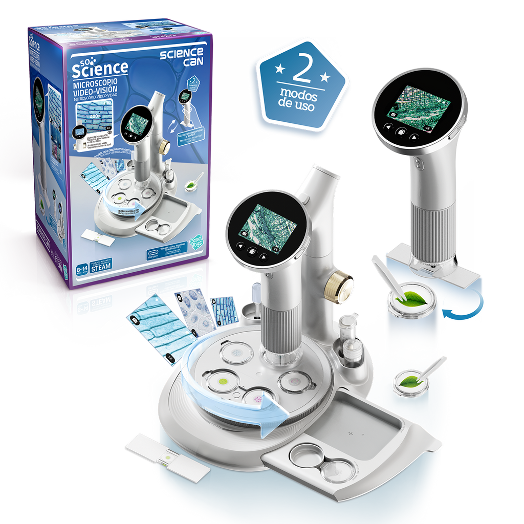 Microscopio 1000 Vision - So Science - COS007 - CanalToys