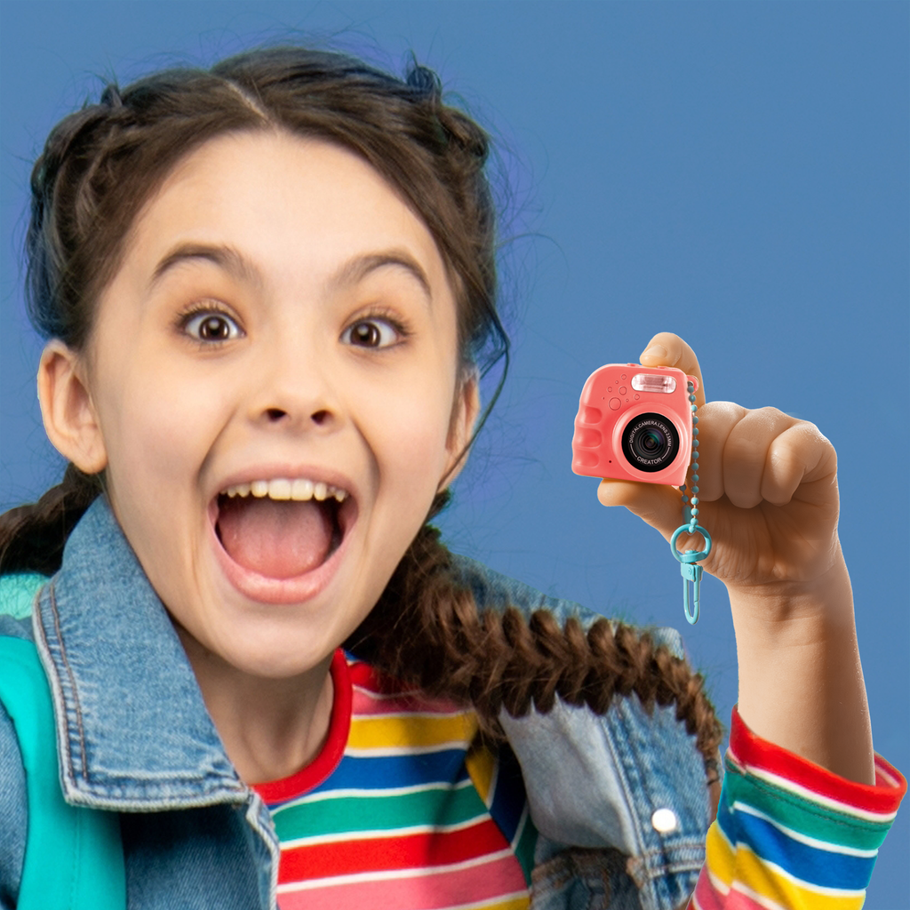Mini Cámara Instant Naranja - Photo Creator - CLK060 - CanalToys
