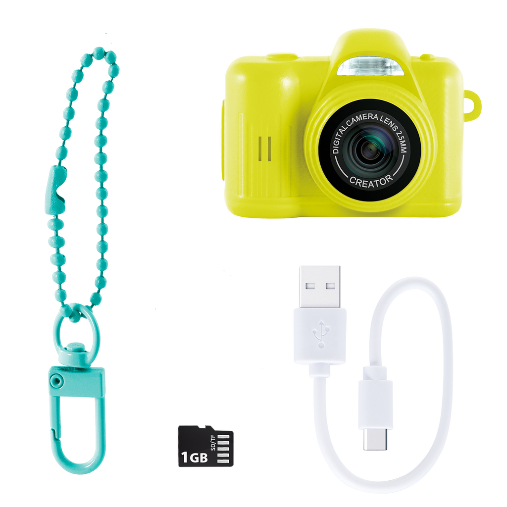 Mini Cámara Pro Amarilla - Photo Creator - CLK062 - CanalToys