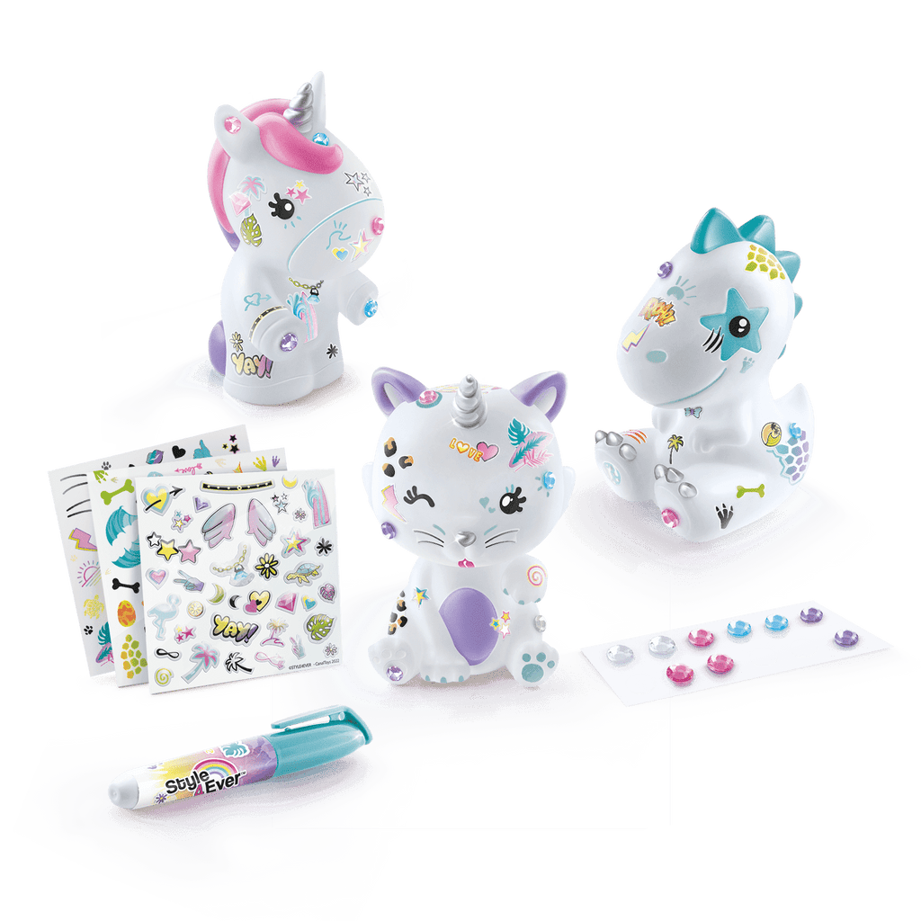 Mini Figuras para Decorar DIY Pack de 3 - Mini Deco DIY 3 Pack - Style 4 Ever - OFG 245 - CanalToys