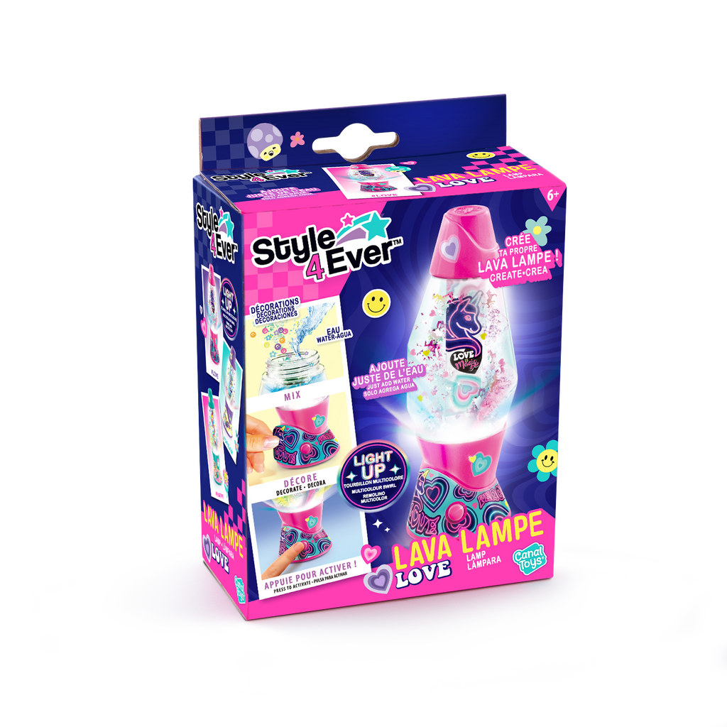 Mini Lámpara de Lava DIY - Mini Lava Lamp DIY - Style 4 Ever - OFG234 - CanalToys