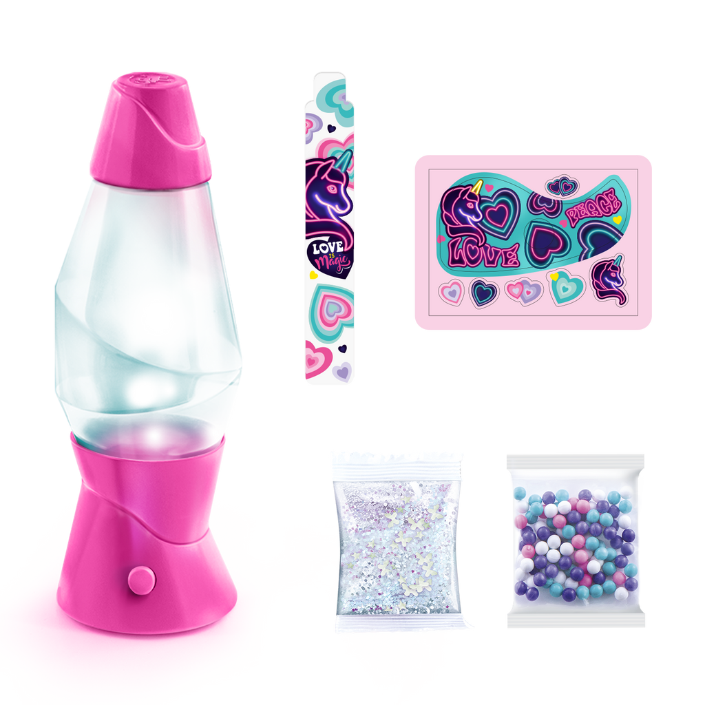 Mini Lámpara de Lava DIY - Mini Lava Lamp DIY - Style 4 Ever - OFG234 - CanalToys