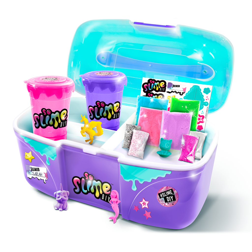 Mini Maletín de Slime que Brilla en la Oscuridad y Cambia de Color - Mini Slime Case Glow in the Dark and Colour Change - So Slime - SSC 049 - CanalToys