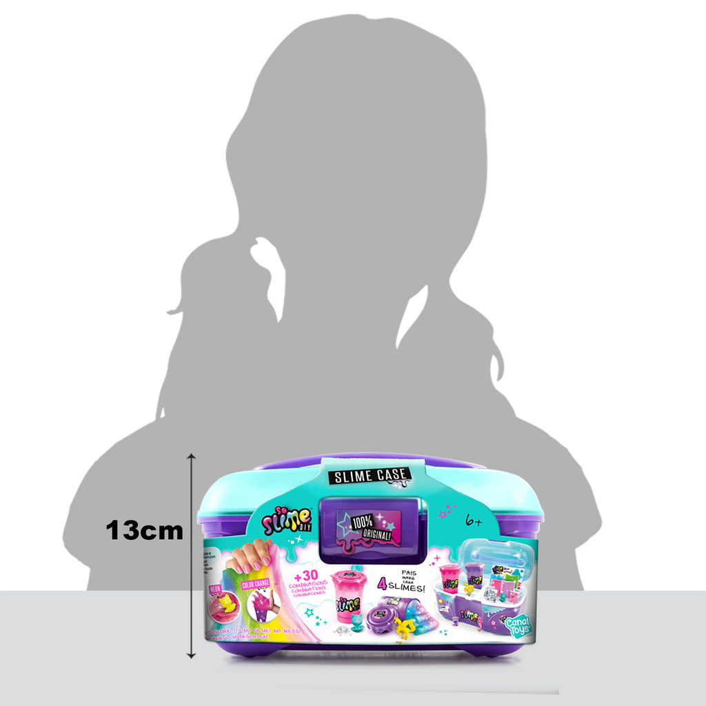 Mini Maletín de Slime que Brilla en la Oscuridad y Cambia de Color - Mini Slime Case Glow in the Dark and Colour Change - So Slime - SSC 049 - CanalToys