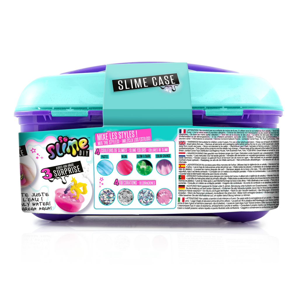Mini Maletín de Slime que Brilla en la Oscuridad y Cambia de Color - Mini Slime Case Glow in the Dark and Colour Change - So Slime - SSC 049 - CanalToys