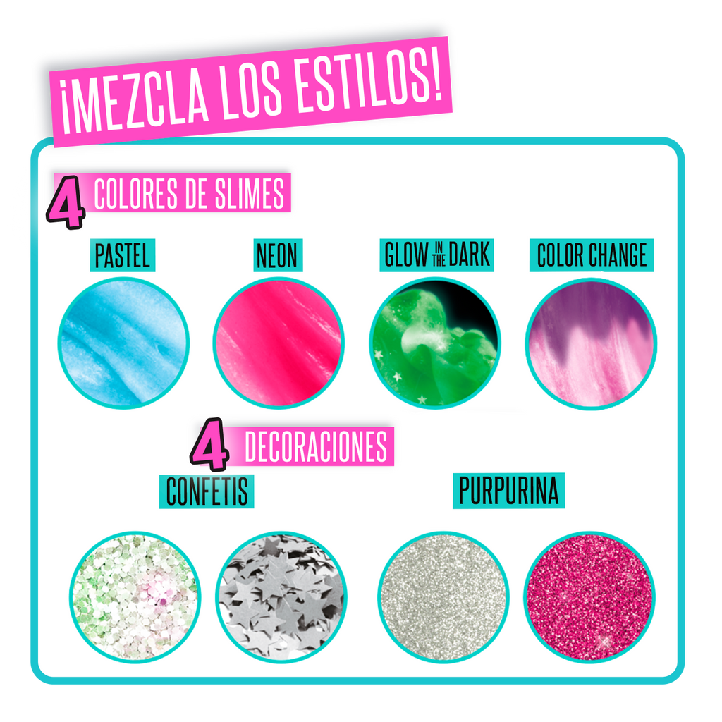 Mini Maletín de Slime que Brilla en la Oscuridad y Cambia de Color - Mini Slime Case Glow in the Dark and Colour Change - So Slime - SSC 049 - CanalToys