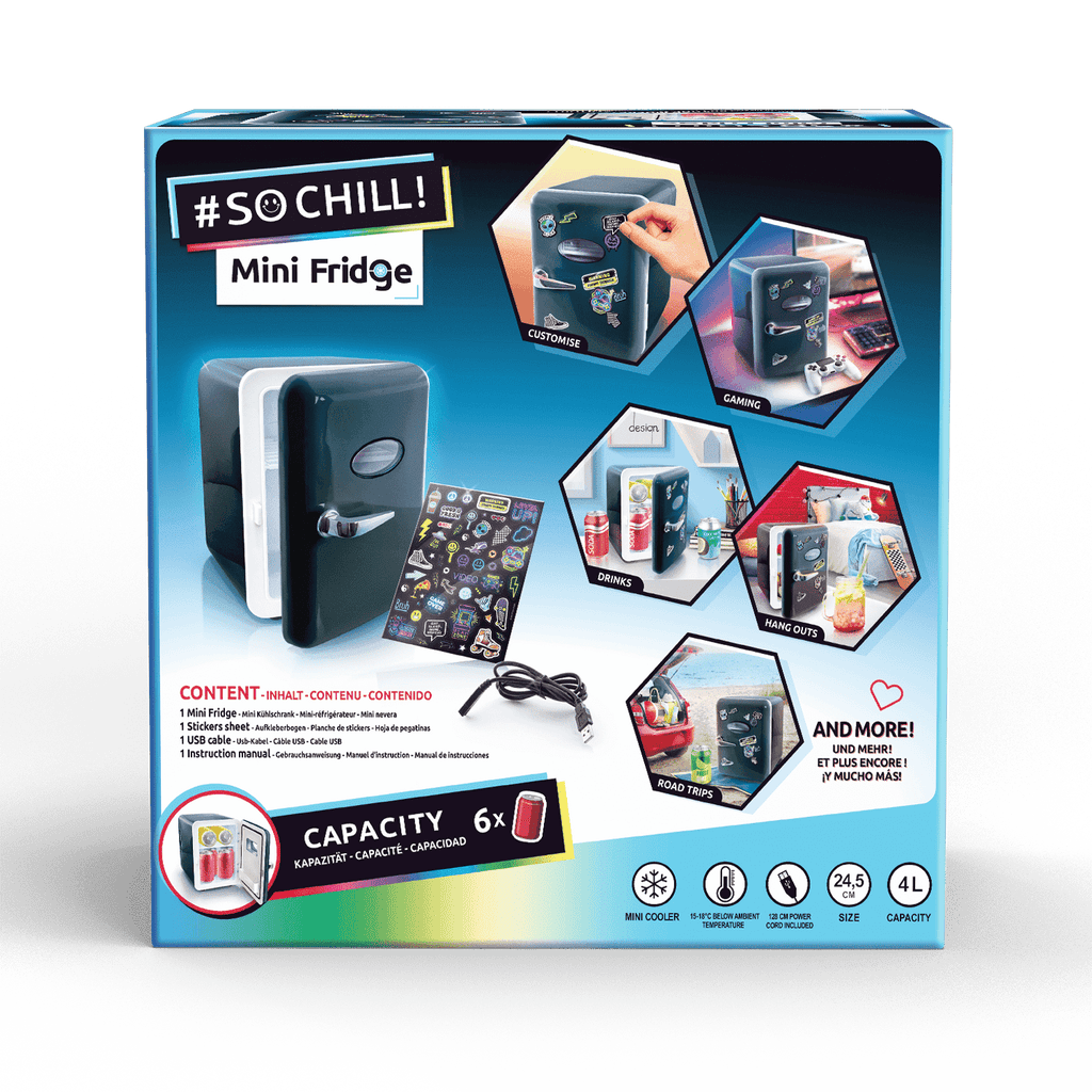Mini Nevera Jugones - Mini Fridge Gamers - Studio Creator - INF038 - CanalToys
