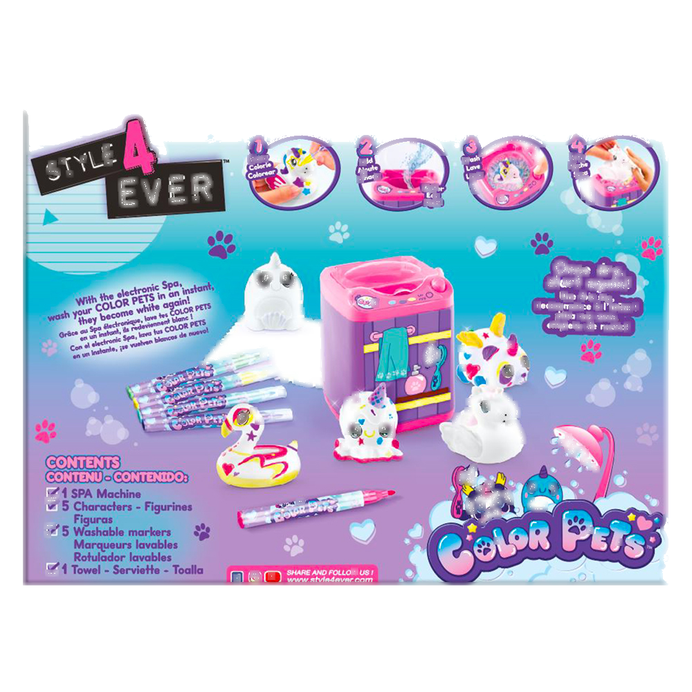 Colorea tus Mascotas Spa - Color Pets Spa - Style 4 Ever - OFG210 - CanalToys