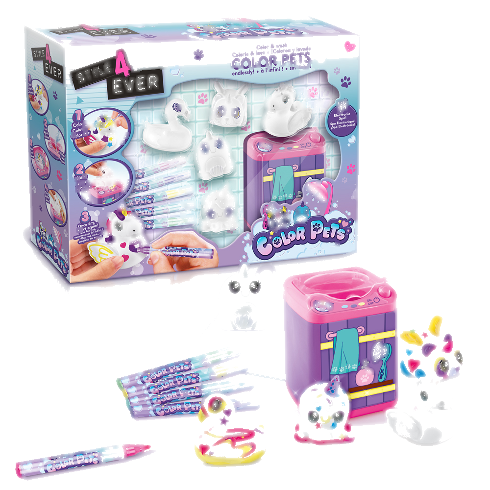 Colorea tus Mascotas Spa - Color Pets Spa - Style 4 Ever - OFG210 - CanalToys