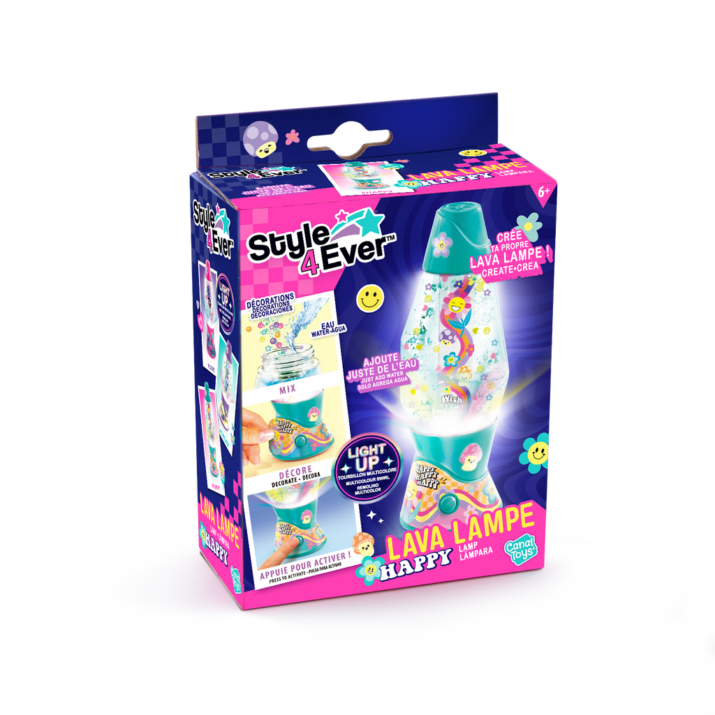 Mini Lámpara de Lava DIY - Mini Lava Lamp DIY - Style 4 Ever - OFG234 - CanalToys