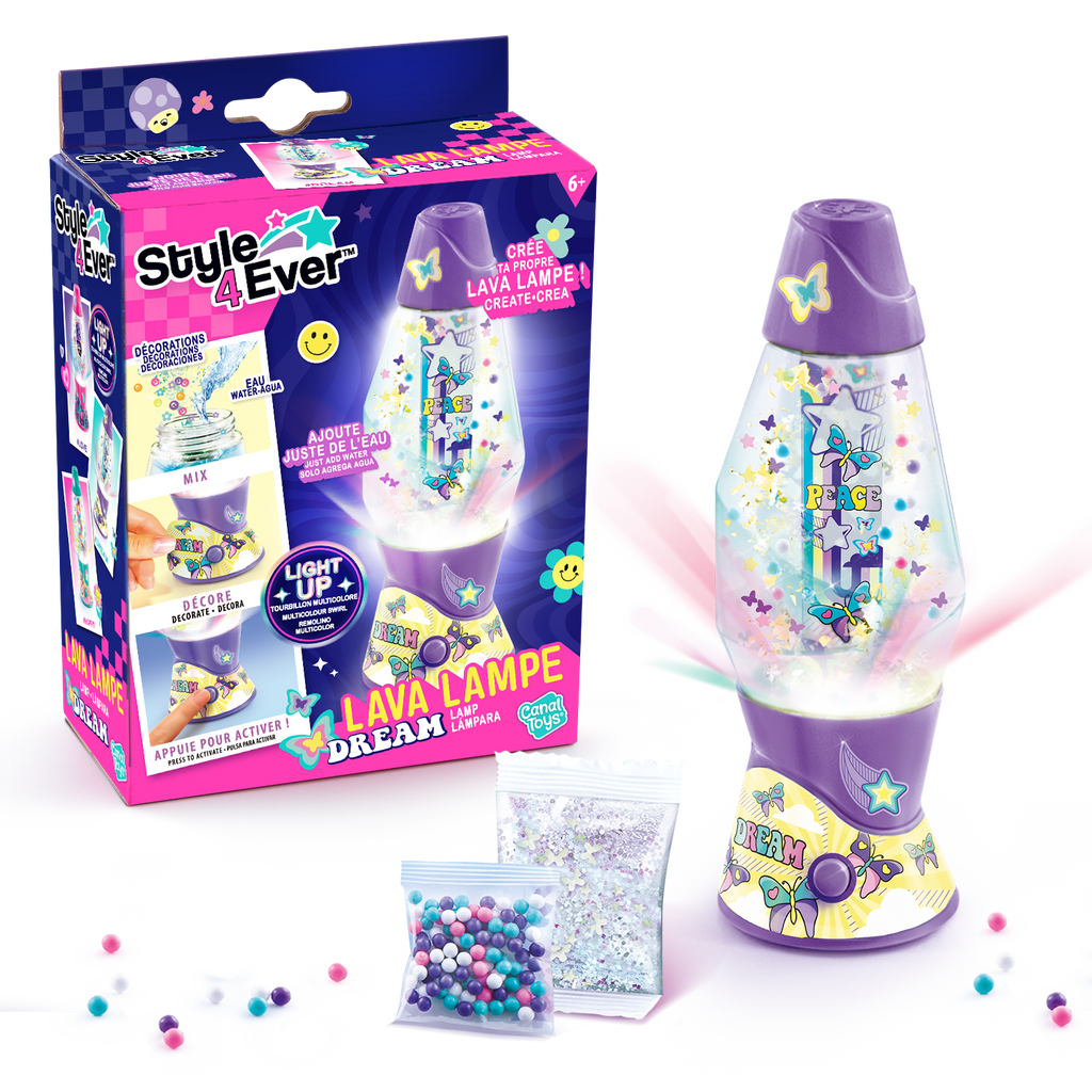 Mini Lámpara de Lava DIY - Mini Lava Lamp DIY - Style 4 Ever - OFG234 - CanalToys