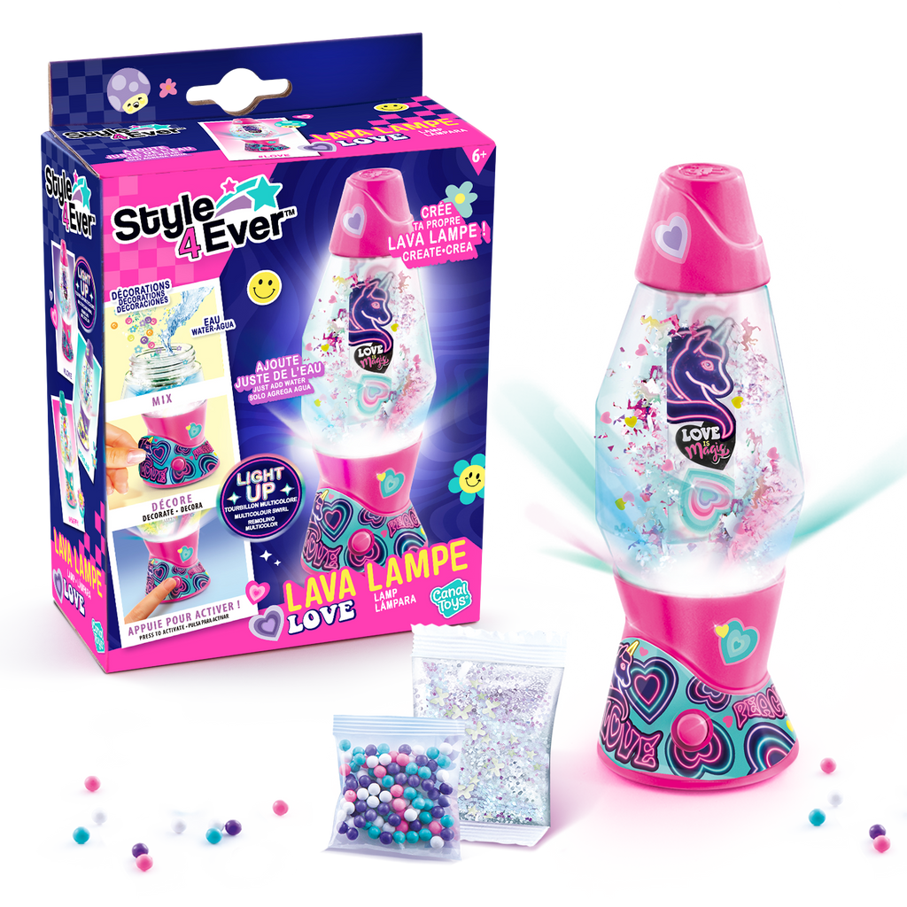 Mini Lámpara de Lava DIY - Mini Lava Lamp DIY - Style 4 Ever - OFG234 - CanalToys