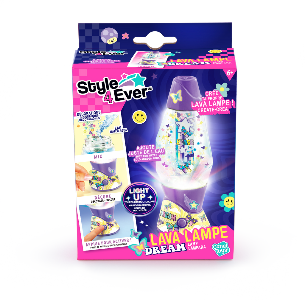 Mini Lámpara de Lava DIY - Mini Lava Lamp DIY - Style 4 Ever - OFG234 - CanalToys