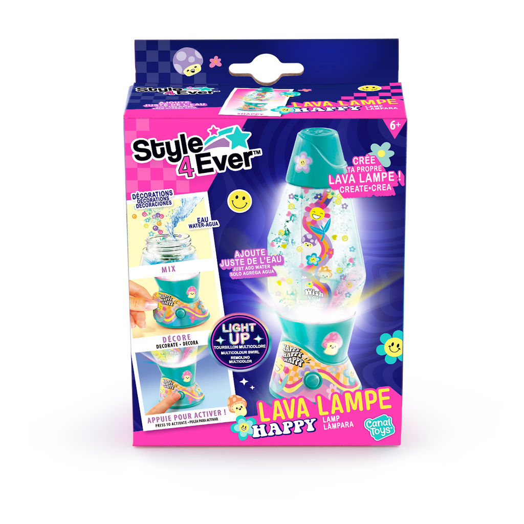 Mini Lámpara de Lava DIY - Mini Lava Lamp DIY - Style 4 Ever - OFG234 - CanalToys