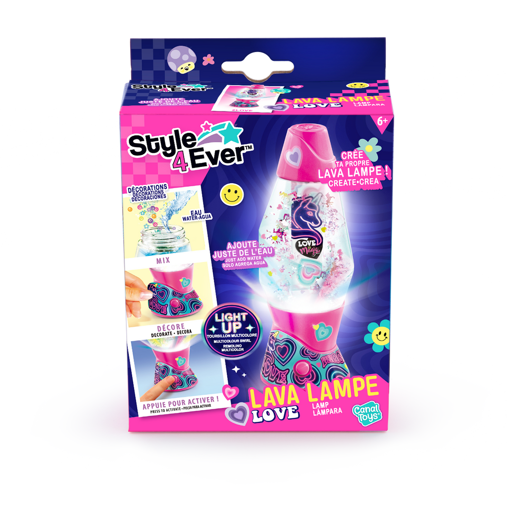 Mini Lámpara de Lava DIY - Mini Lava Lamp DIY - Style 4 Ever - OFG234 - CanalToys