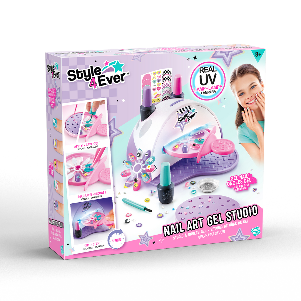 Estudio de Manicura Rayos UVA - Nail Art Gel UV Studio - Style 4Ever - OFG241 - CanalToys