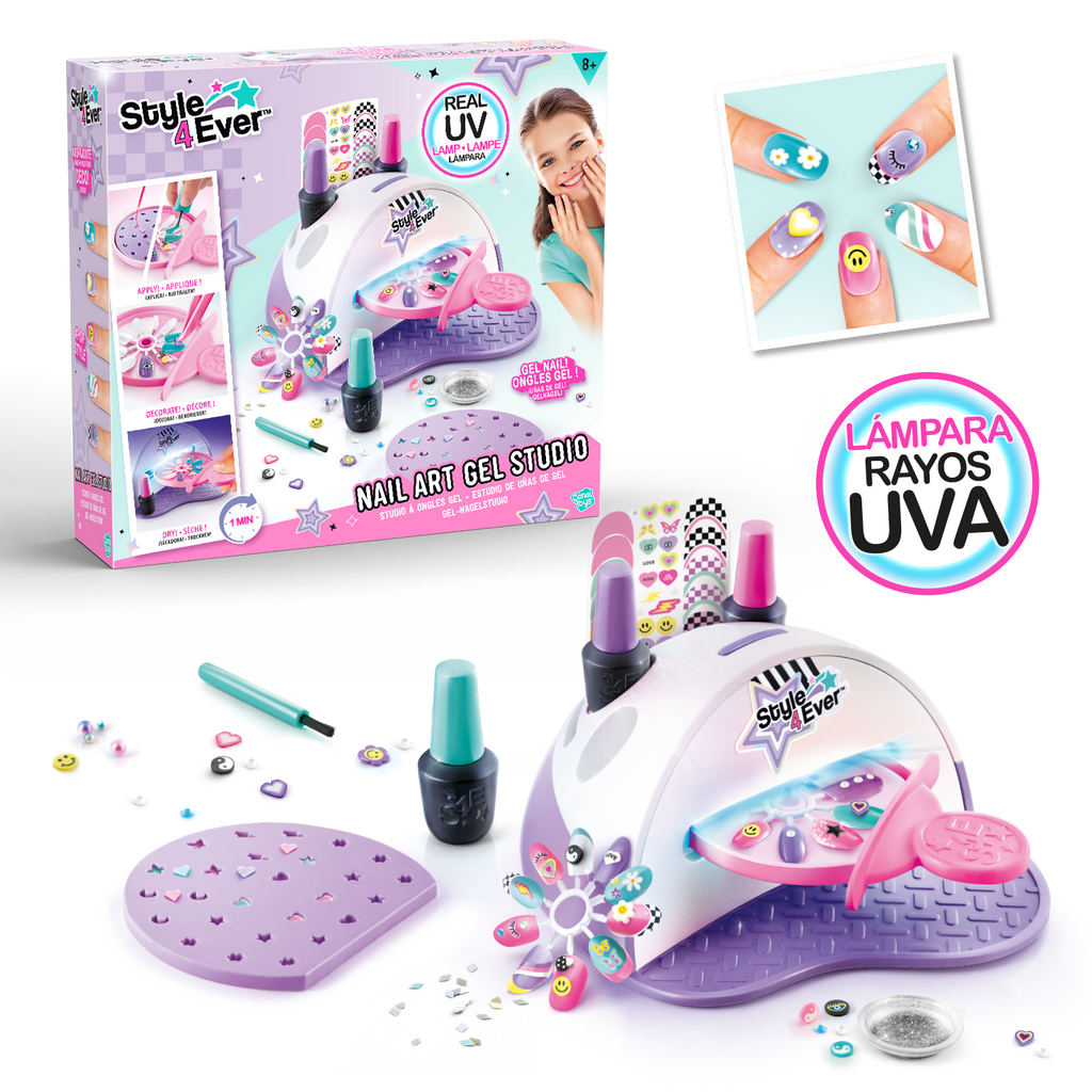 Estudio de Manicura Rayos UVA - Nail Art Gel UV Studio - Style 4Ever - OFG241 - CanalToys