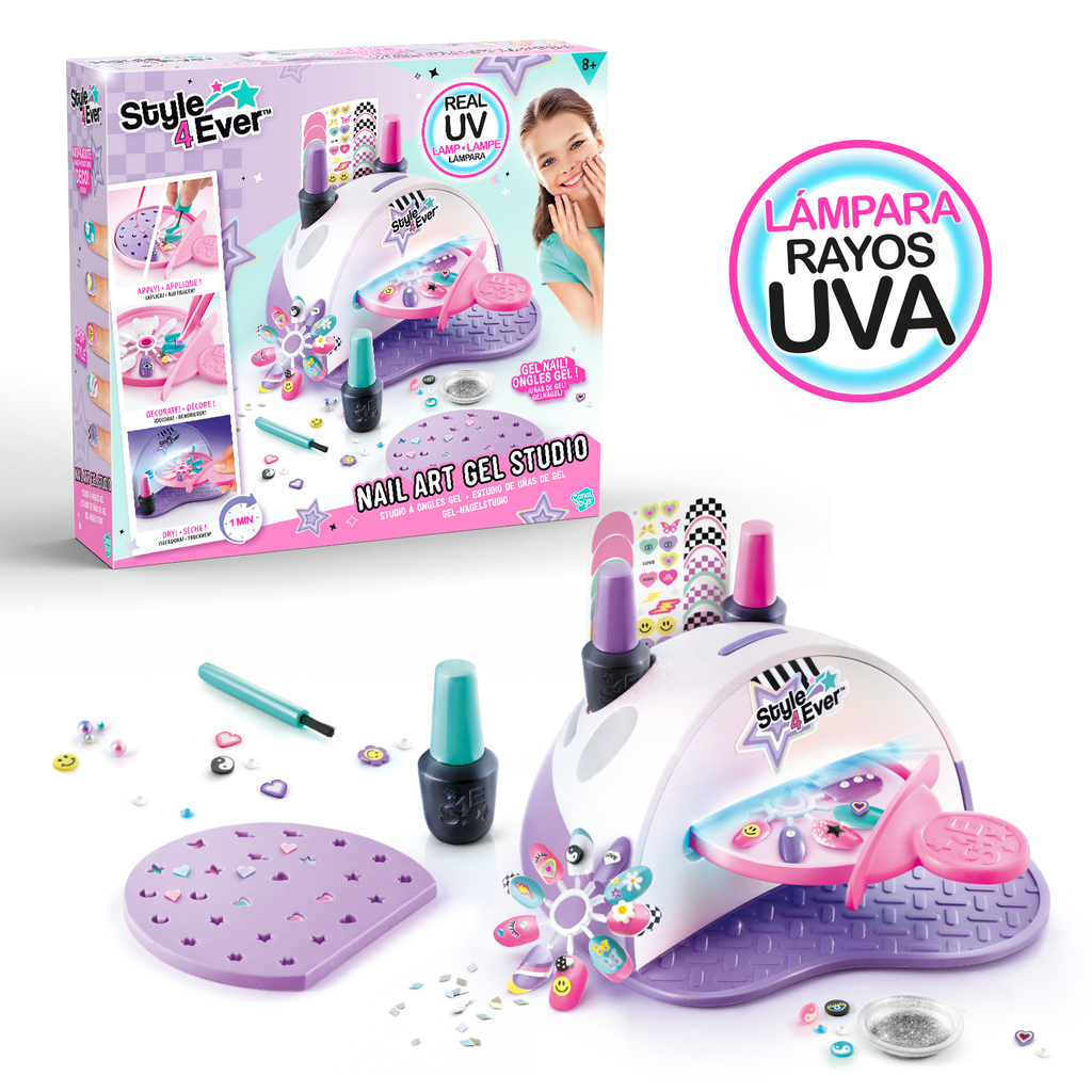 Estudio de Manicura Rayos UVA - Nail Art Gel UV Studio - Style 4Ever - OFG241 - CanalToys