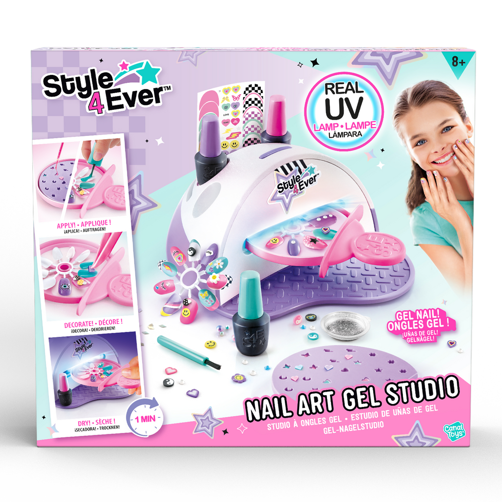 Estudio de Manicura Rayos UVA - Nail Art Gel UV Studio - Style 4Ever - OFG241 - CanalToys