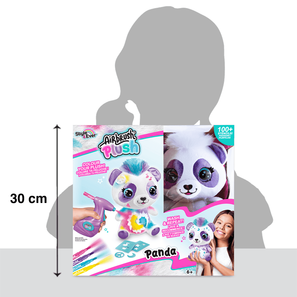 Colorea tu Panda - Airbrush Plush - Style 4 Ever - OFG257 - CanalToys