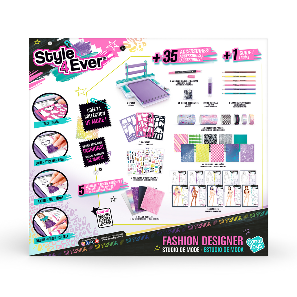 Estudio de diseño de moda - Fashion Designer Studio Teens - Style 4Ever - OFG276 - CanalToys