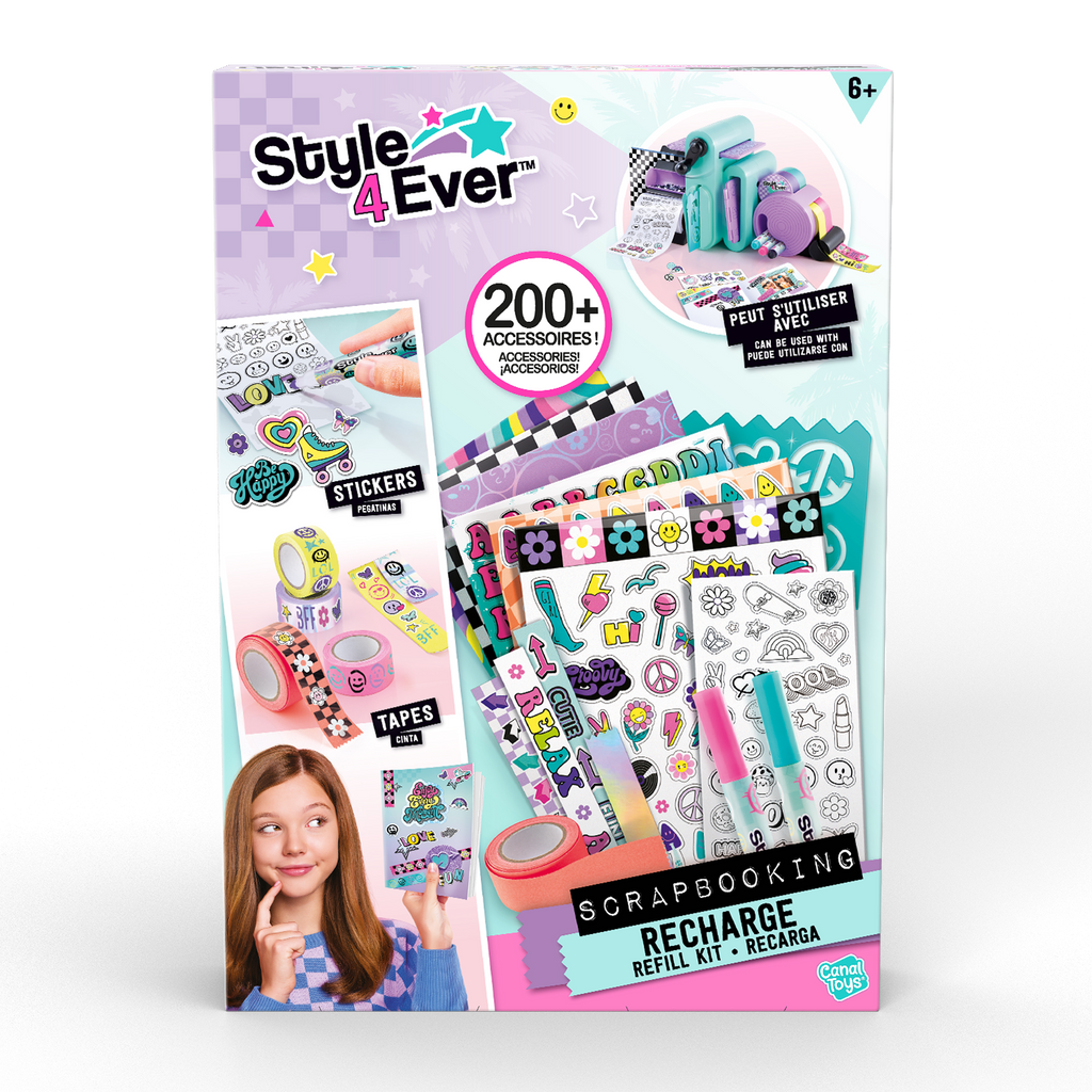 Repuesto Taller de decoración - Scrapbooking 3 in 1 Station Refill - Style 4 Ever - OFG283 - CanalToys